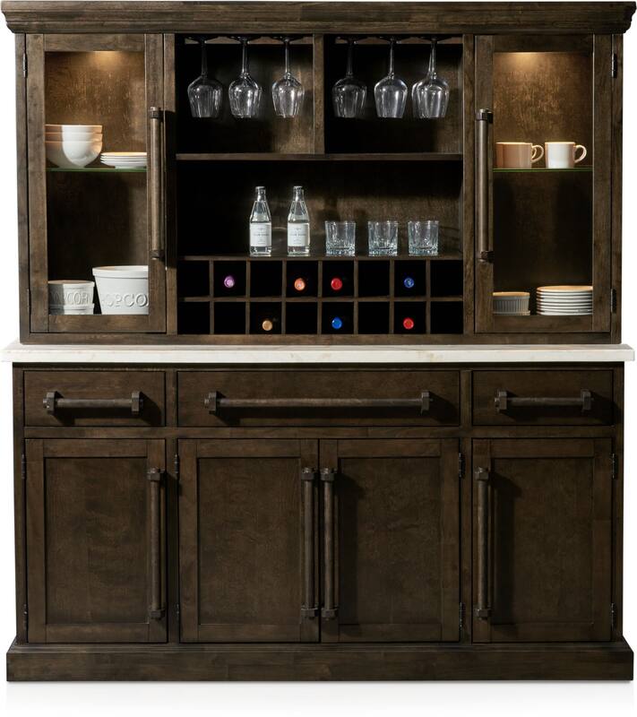 Carlisle Buffet and Hutch Value City Furniture