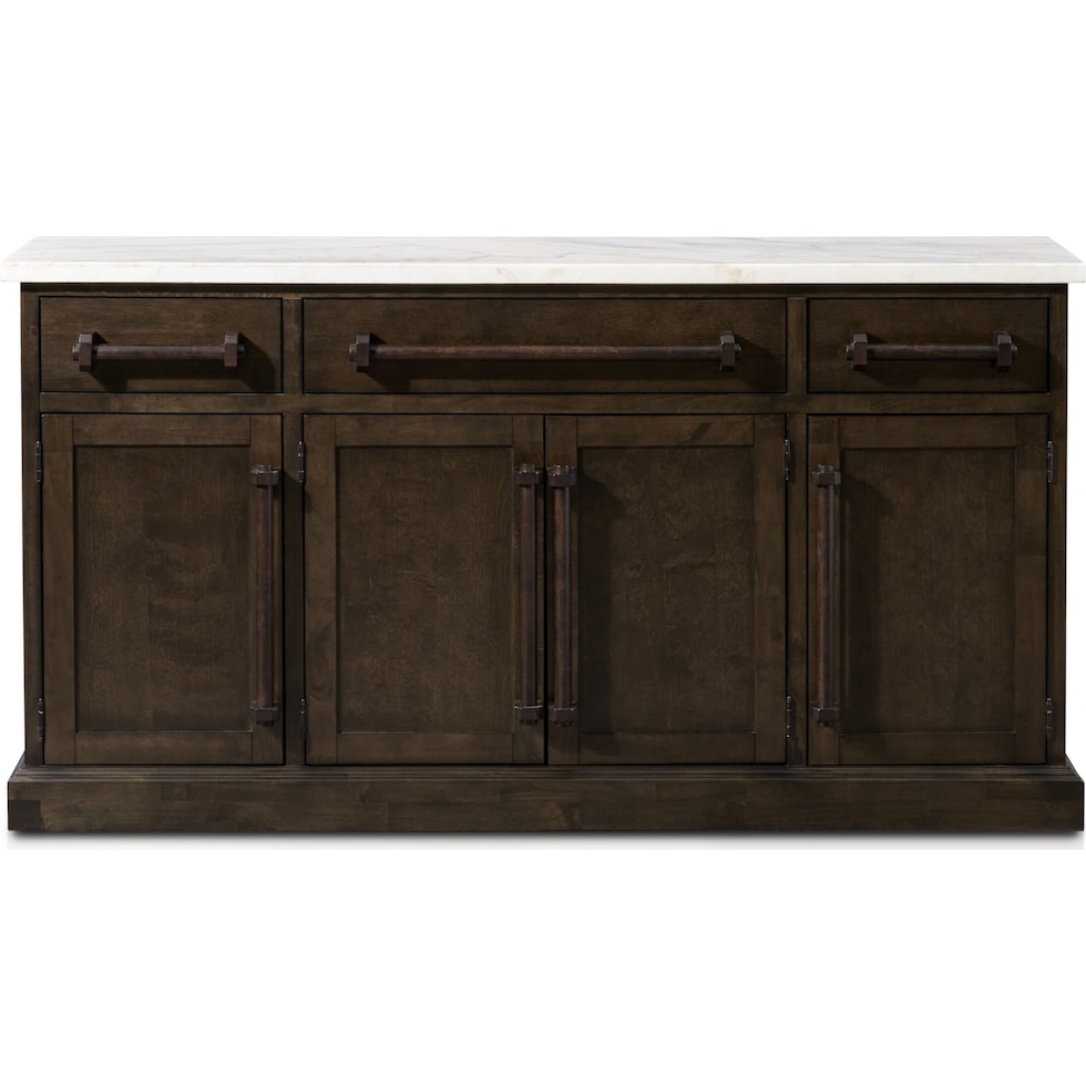 carlisle dark brown buffet   