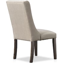 carlisle dark brown dining chair   