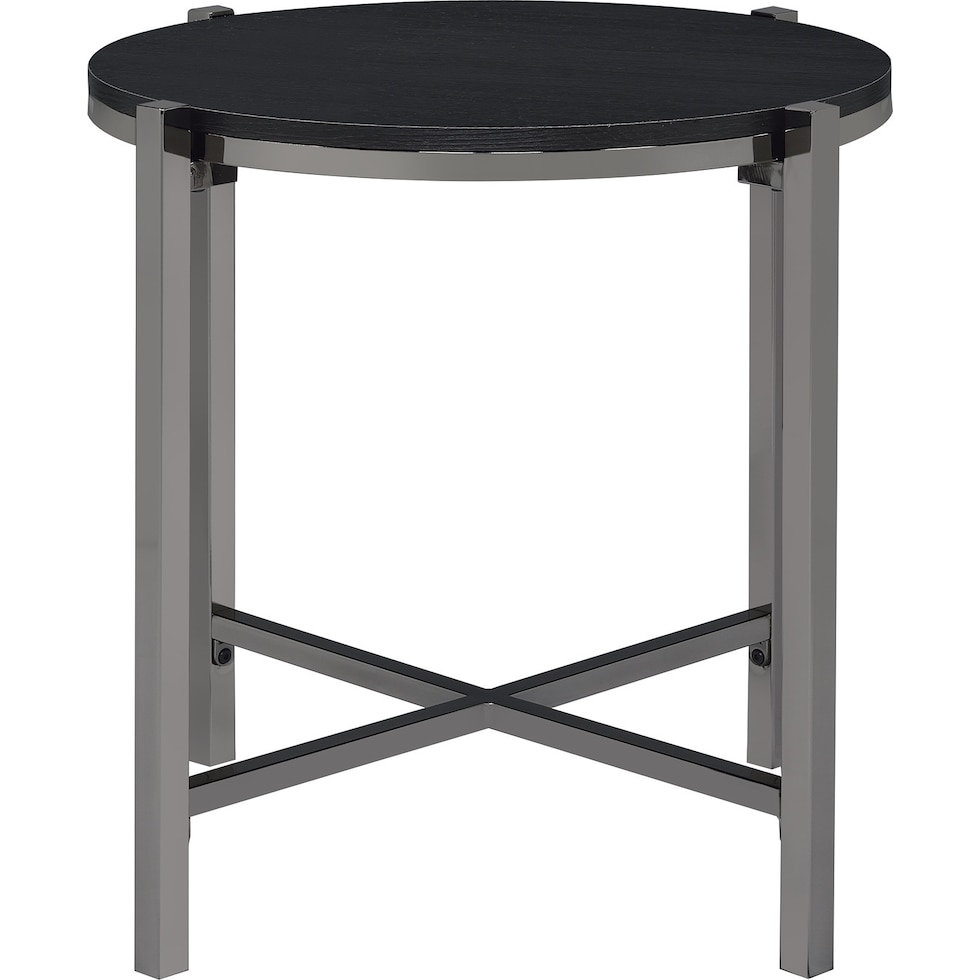 carlo black pc table set   