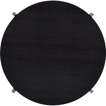 carlo black pc table set   