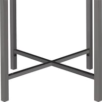 carlo black pc table set   
