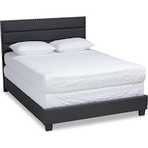 carmen gray queen bed   