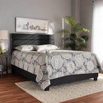 carmen gray queen bed   