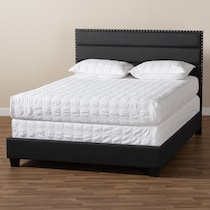 carmen gray queen bed   