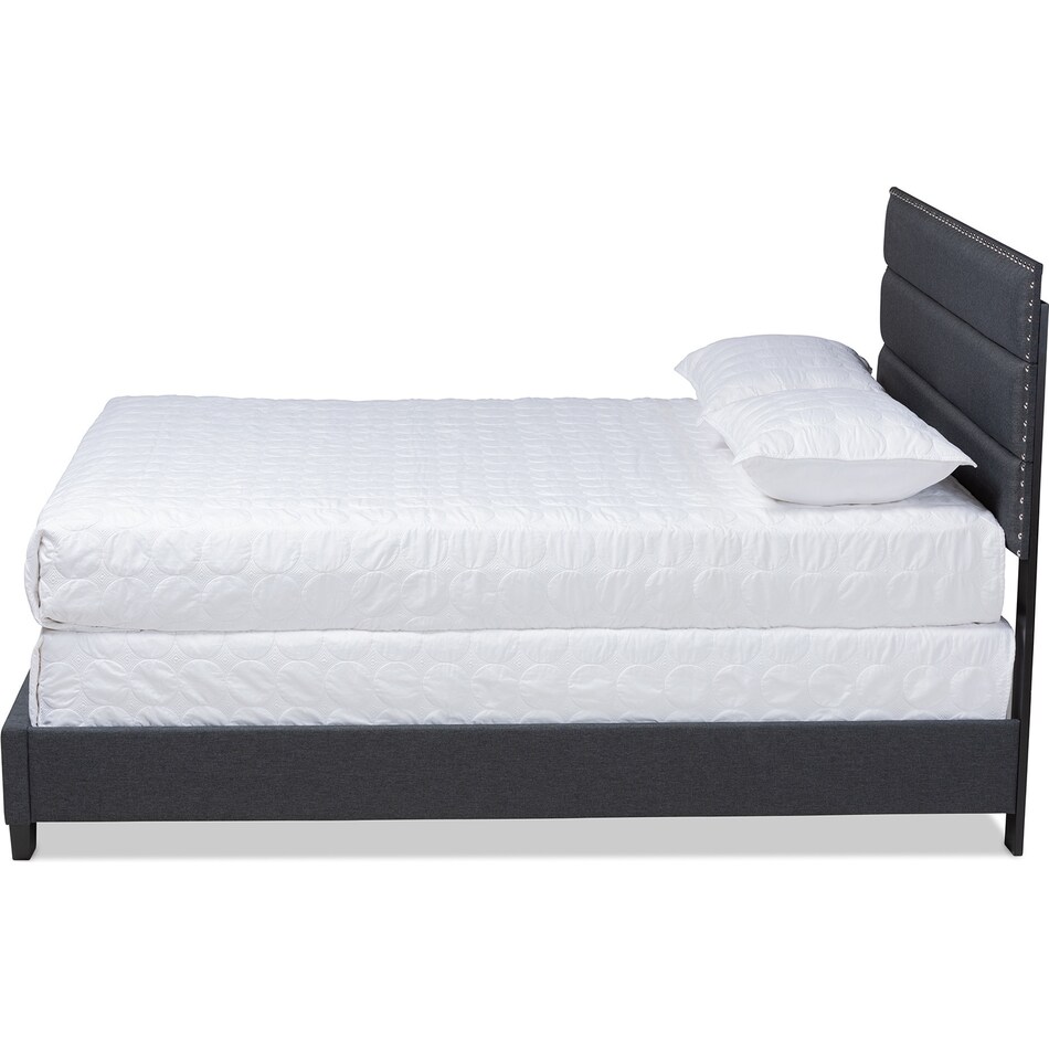 Carmen Upholstered Bed Value City Furniture