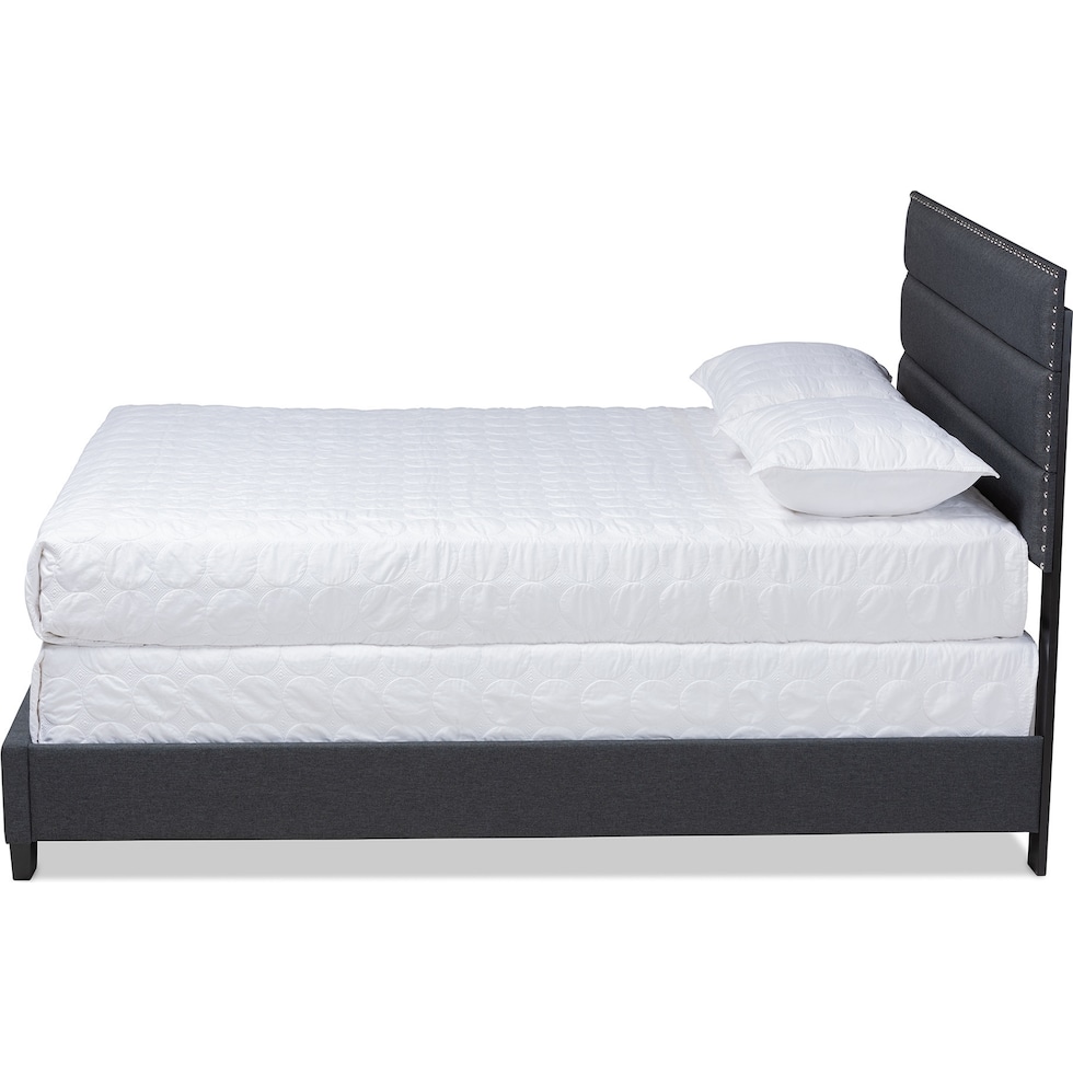 carmen gray queen bed   