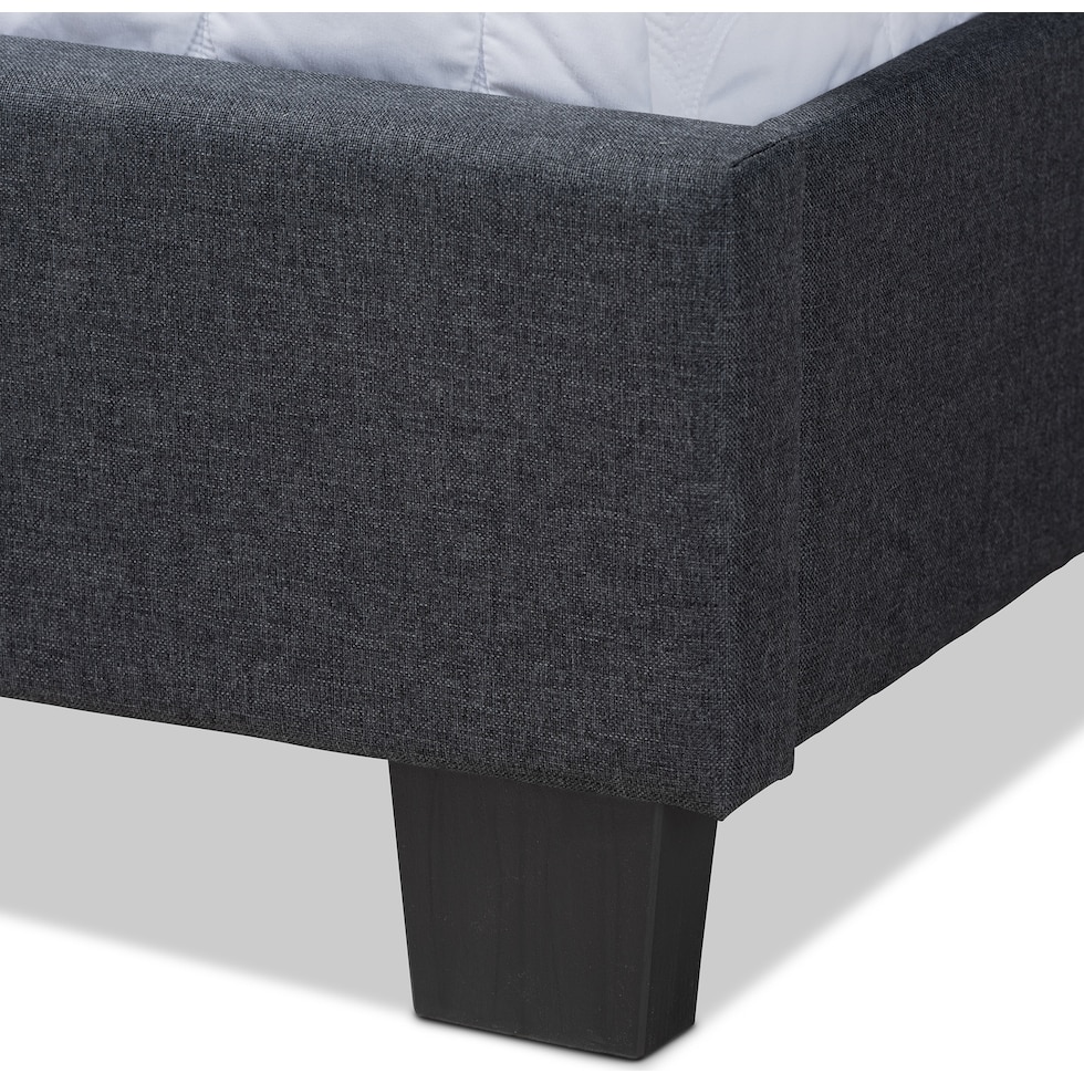 carmen gray queen bed   