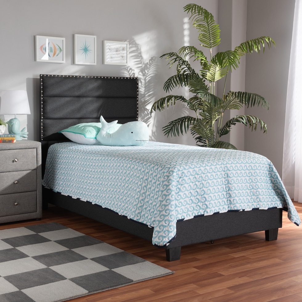 carmen gray twin bed   