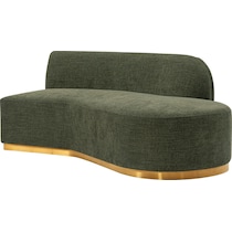 carmine green sofa   