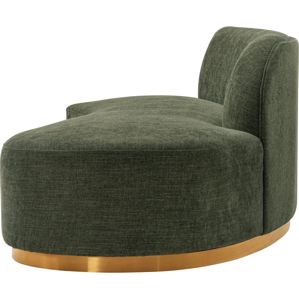 carmine green sofa   