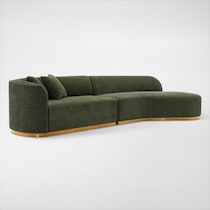carmine green sofa web   