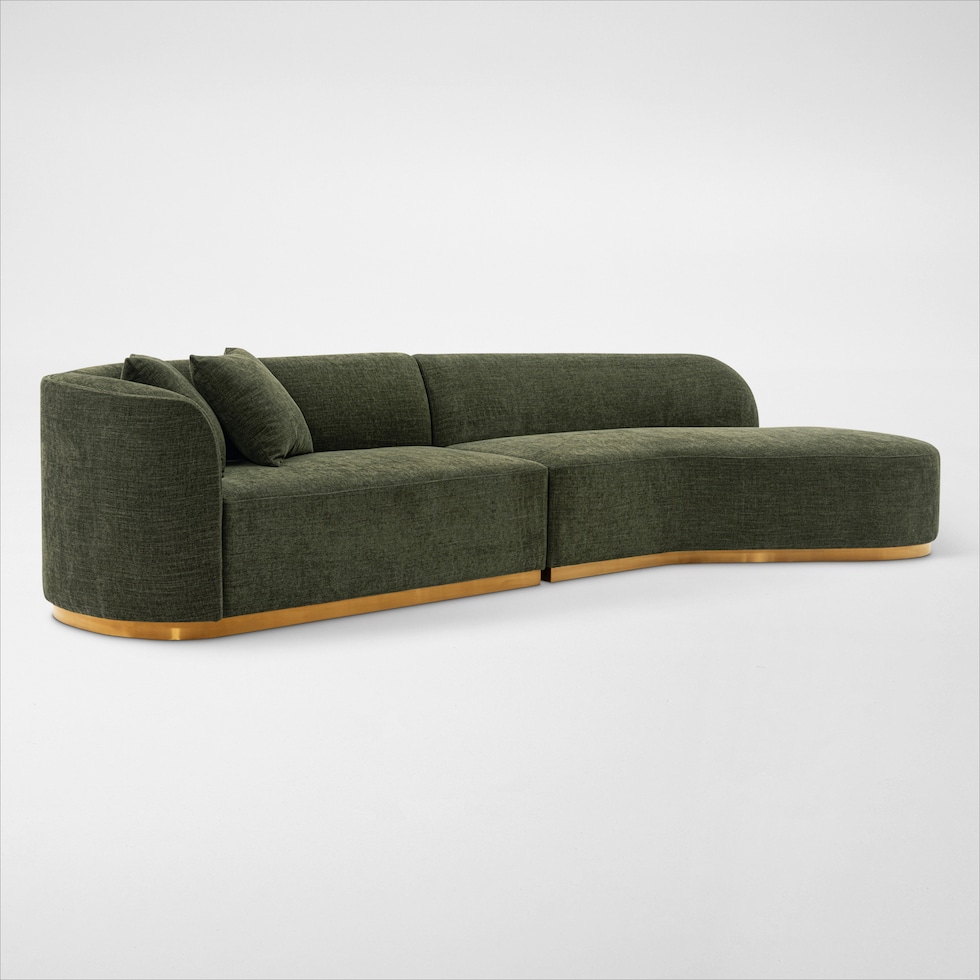 carmine green sofa web   