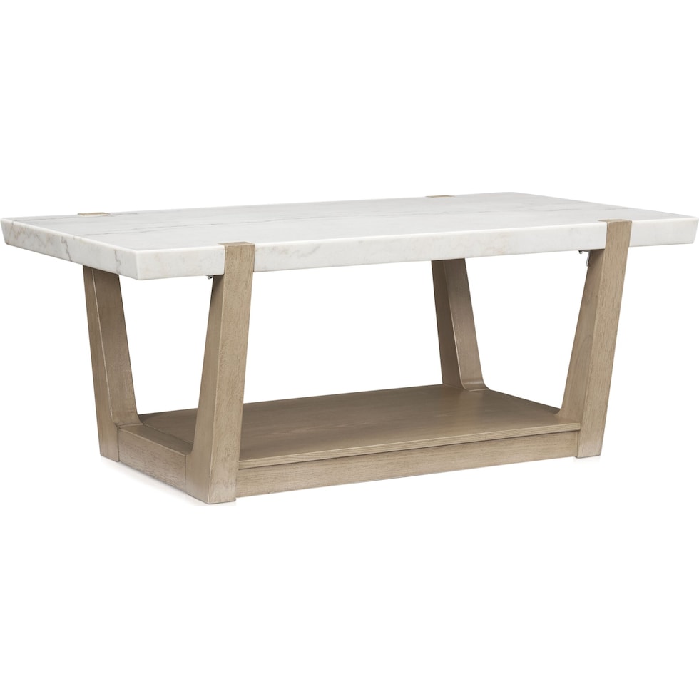 carolina white coffee table   