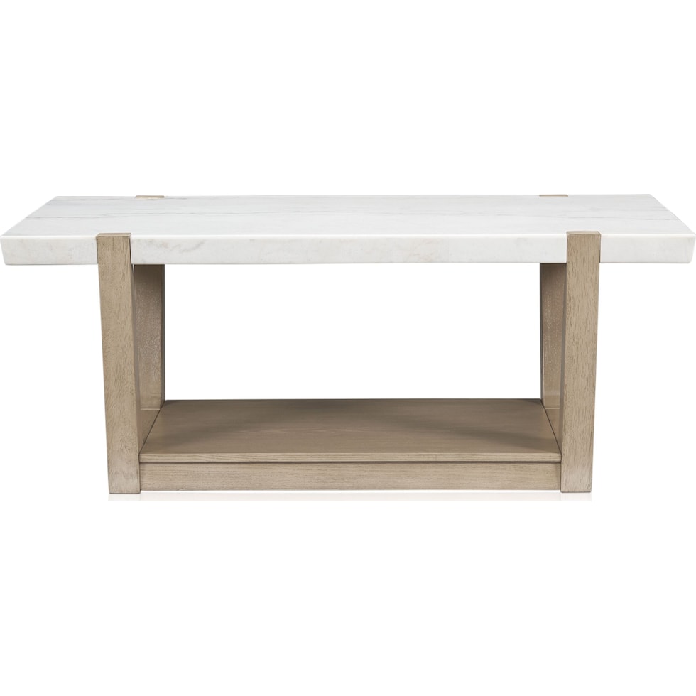 carolina white coffee table   