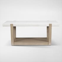 carolina white coffee table   