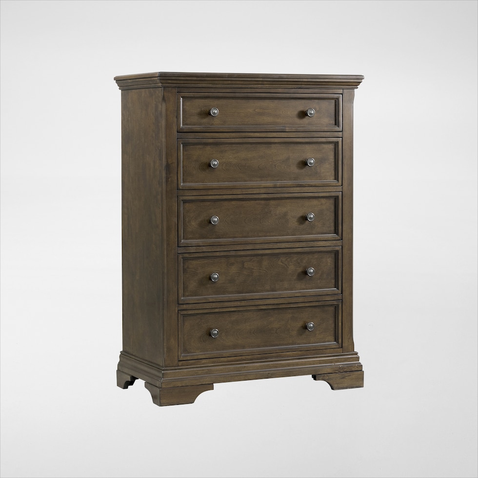 caroline dark brown chest   