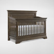 caroline dark brown crib   
