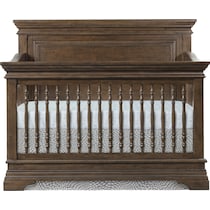 caroline dark brown crib   