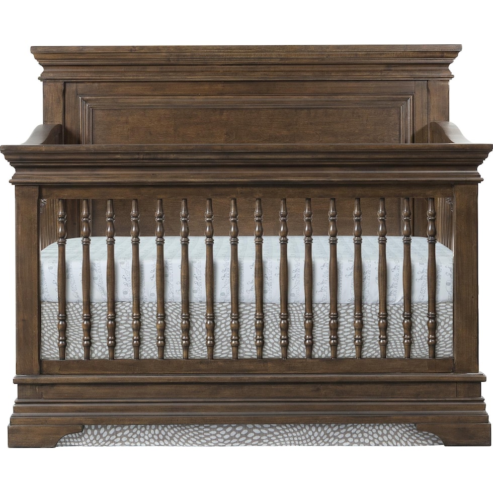 caroline dark brown crib   