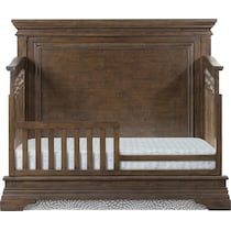 caroline dark brown crib   