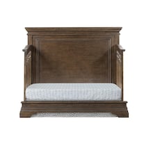 caroline dark brown crib   
