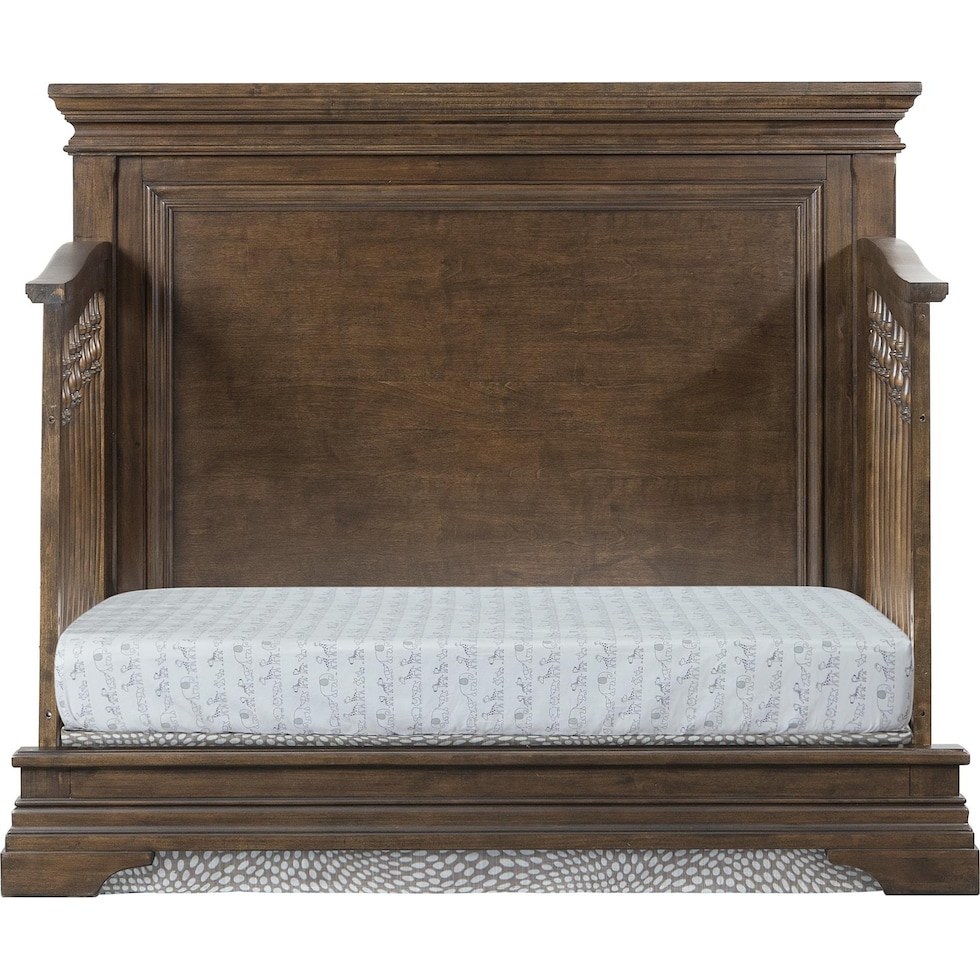 caroline dark brown crib   