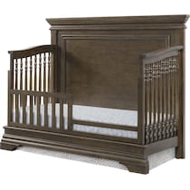 caroline dark brown crib   