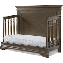 caroline dark brown crib   