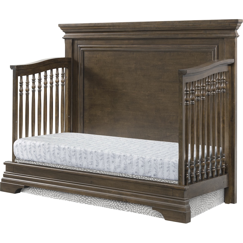 caroline dark brown crib   