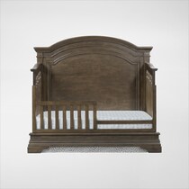caroline dark brown crib   