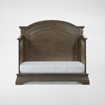 caroline dark brown crib   