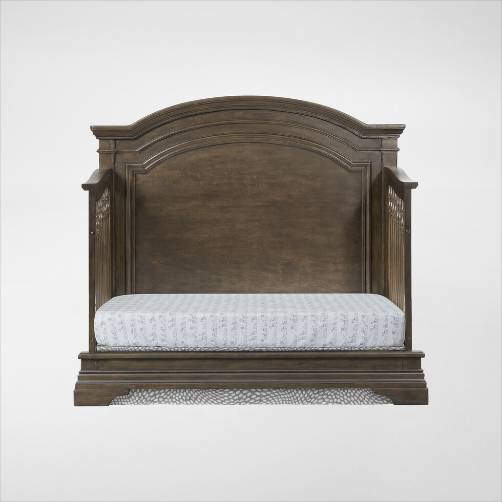 caroline dark brown crib   