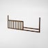 Caroline Toddler Rail - Brown