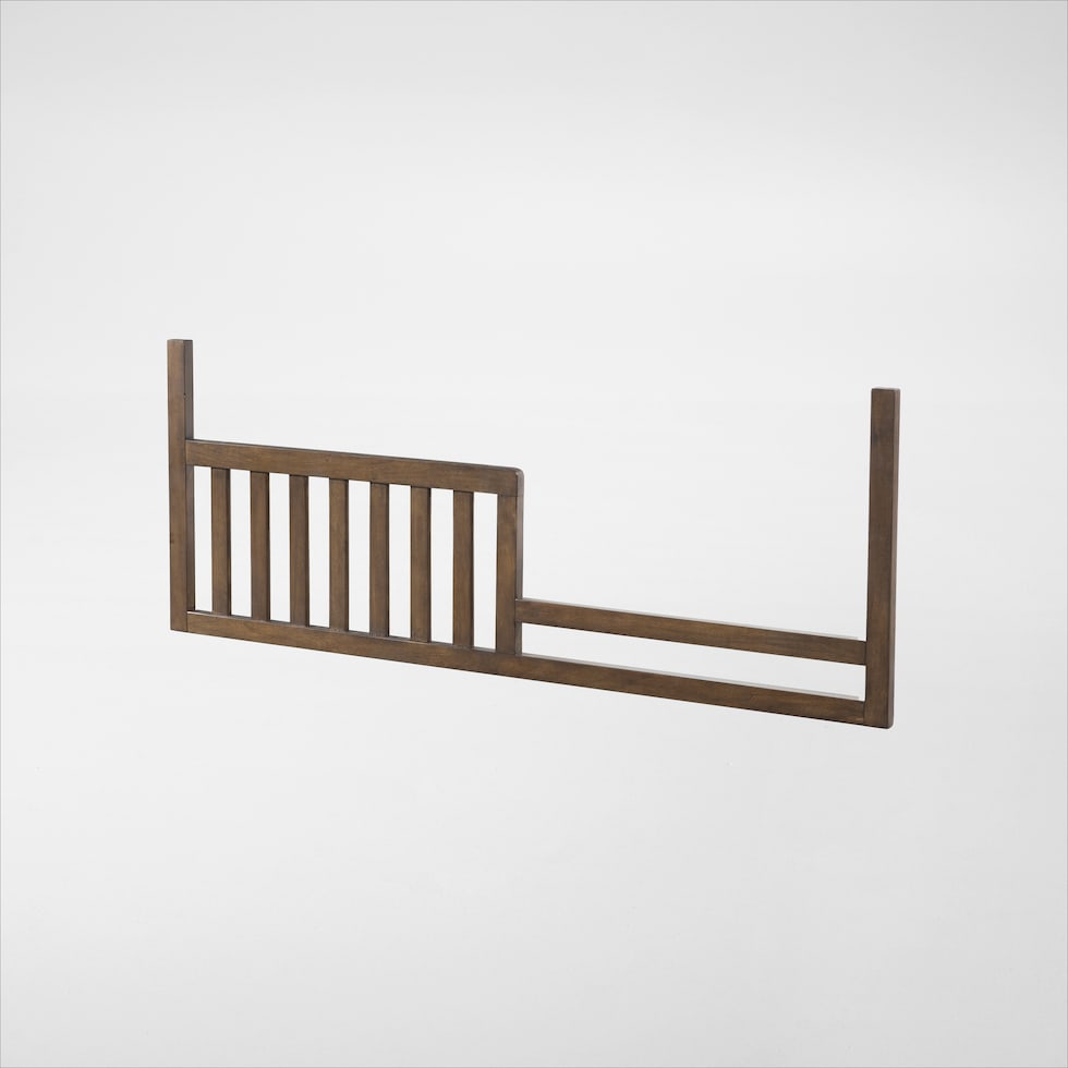 caroline dark brown toddler rail   