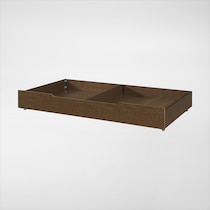 caroline dark brown trundle   