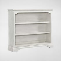 caroline white bookcase   