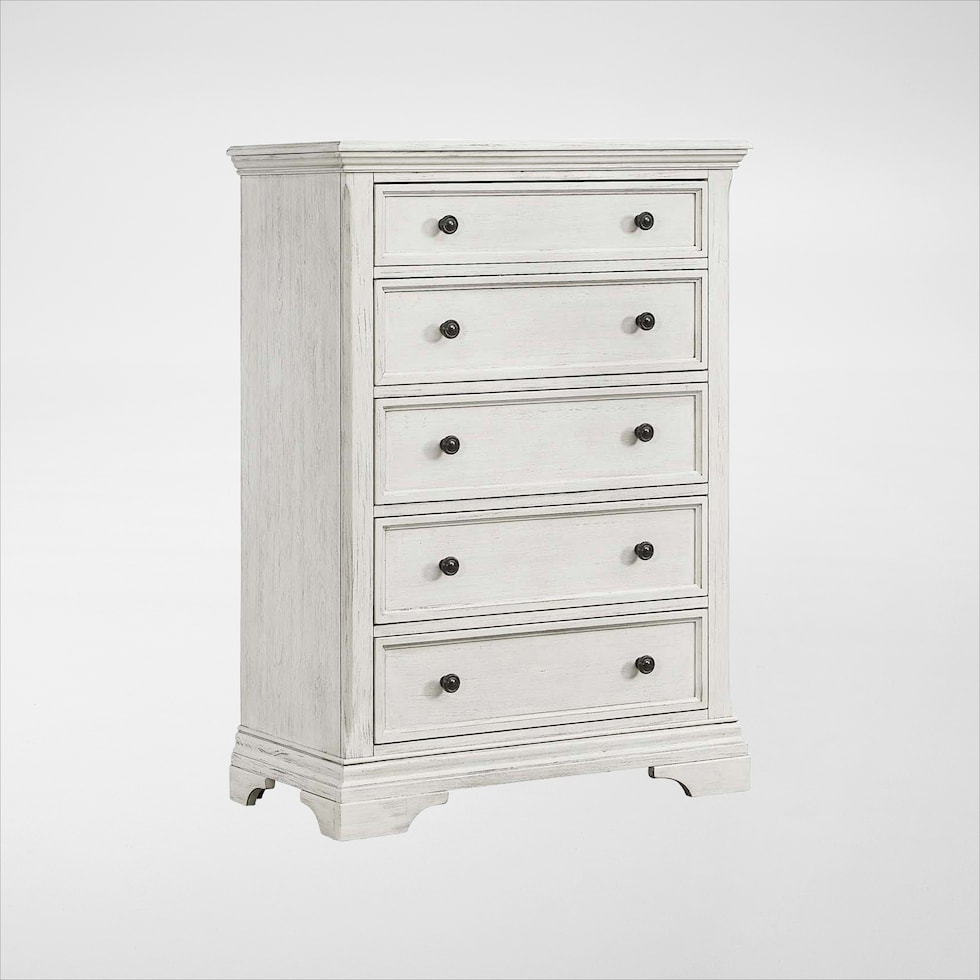 caroline white chest   