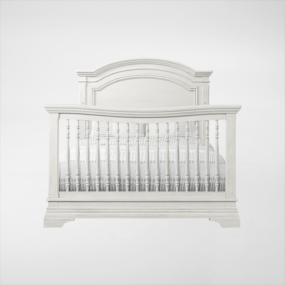 caroline white crib   