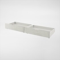 caroline white storage drawer   