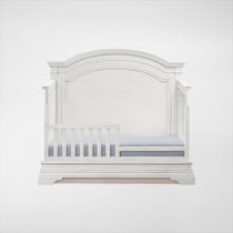 caroline white toddler rail   
