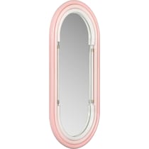 carri pink wall mirror   
