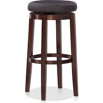 carrie black bar stool   