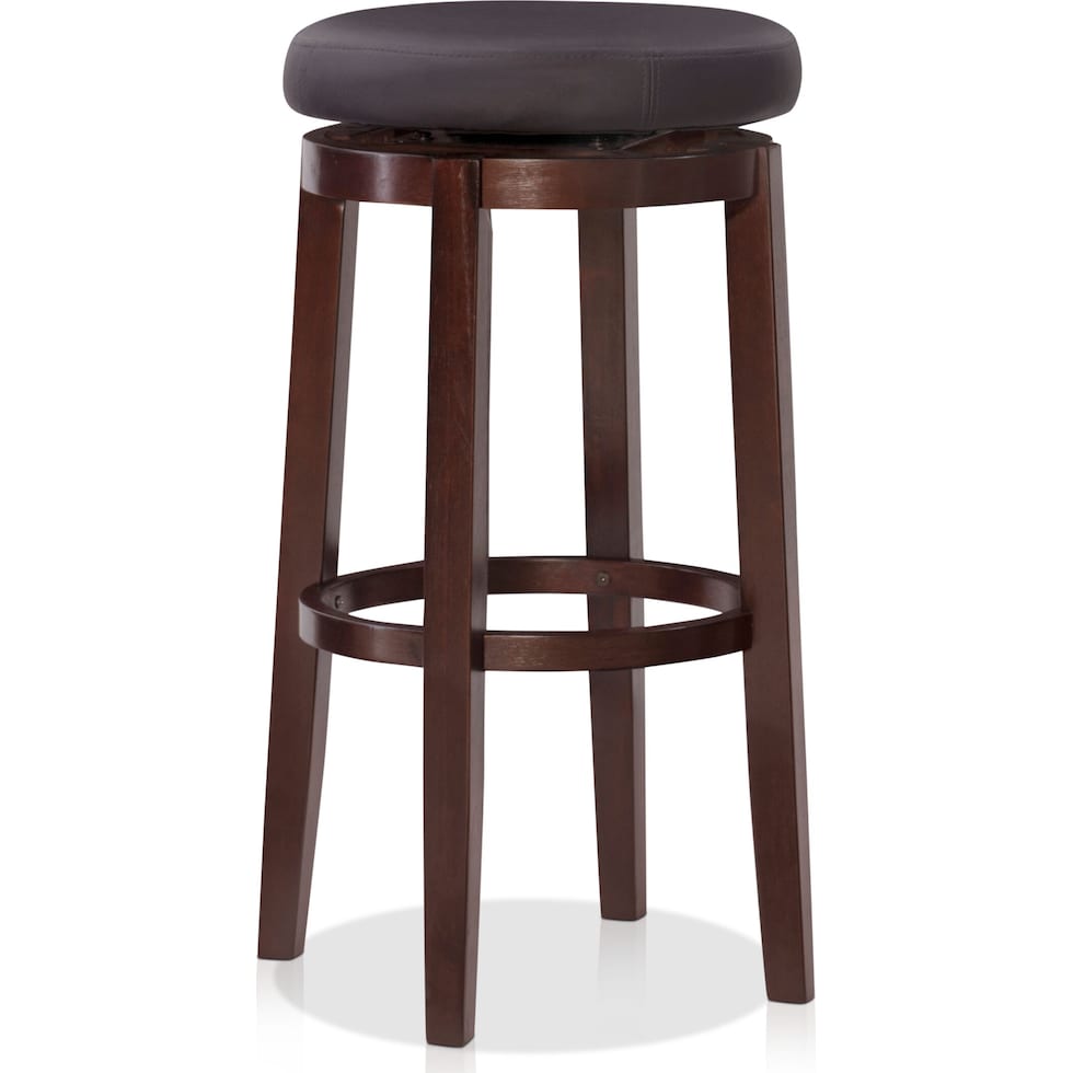 carrie black bar stool   