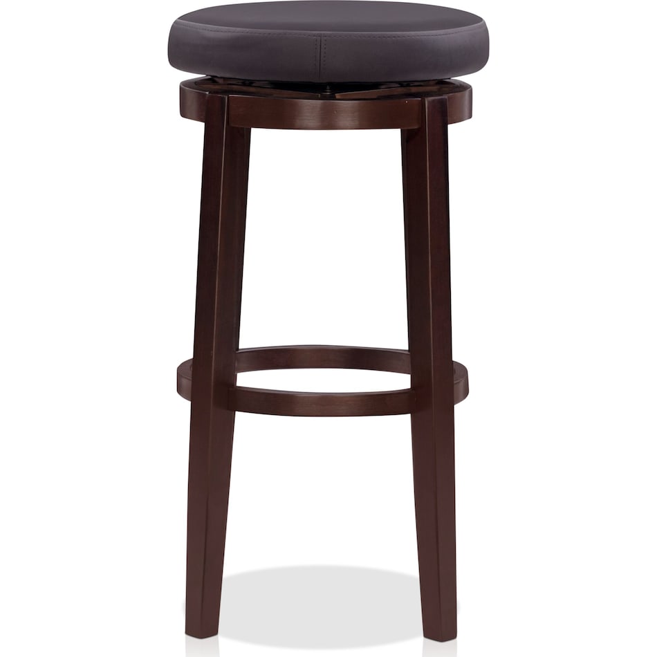 carrie black bar stool   