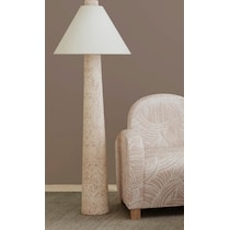 carrigan white floor lamp   