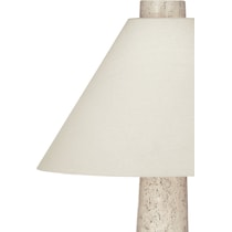 carrigan white floor lamp   