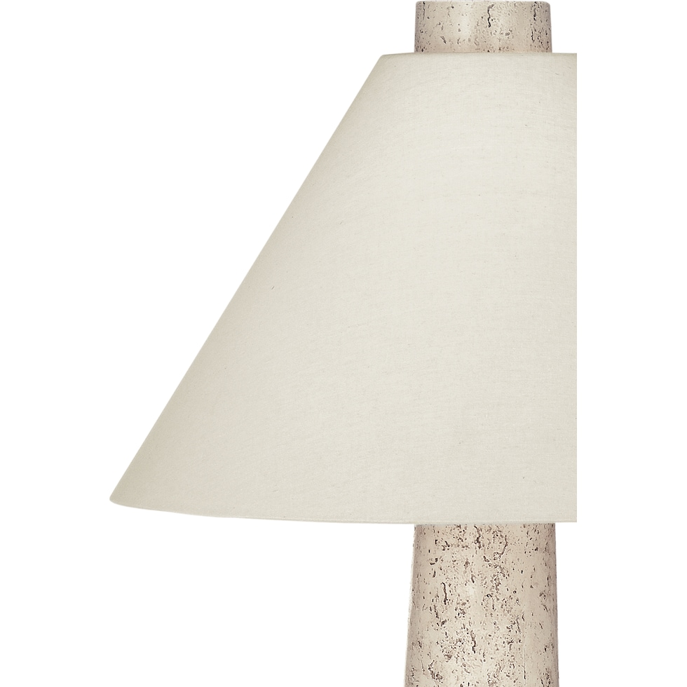 carrigan white floor lamp   