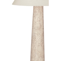 carrigan white floor lamp   