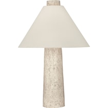 carrigan white table lamp   